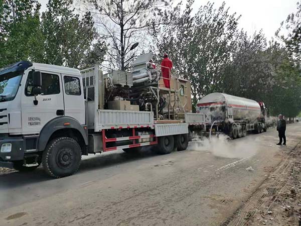 液氮泵車的安全操作注意事項